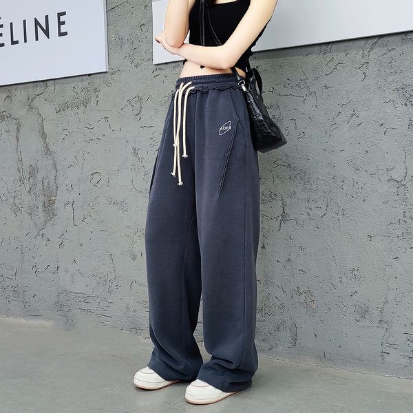 ader error women's pants & capris winter double drawstring casual plush small straight floor wide leg pants, Black;white
ader error women's pants & capris winter double drawstring casual plush small straight floor wide leg pants, Black;white