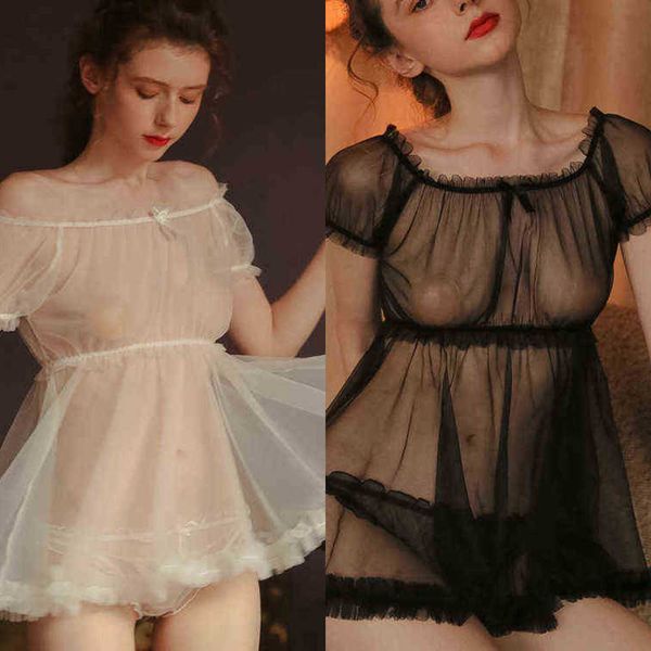 nxy underwear chiffon skirt large pajamas women' transparent pure desire to seduce and flirt on the bed 220525, Red;black
nxy underwear chiffon skirt large pajamas women' transparent pure desire to seduce and flirt on the bed 220525, Red;black