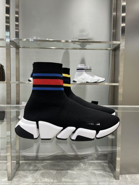 shoes b07 designer version pure handmade custom new bajia thick-soled couple casual socks shoes, Black
shoes b07 designer version pure handmade custom new bajia thick-soled couple casual socks shoes, Black