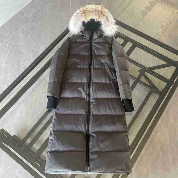 women's canadian long down coat winter goose thick hooded windproof fg6 4ydnu, Black 
women's canadian long down coat winter goose thick hooded windproof fg6 4ydnu, Black