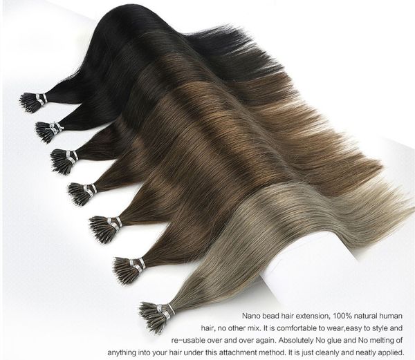 16''-26'' grade 10a nano ring remy human hair extensions 80g/pack 0.8g/s 200s/lot natural color blonde ring hairs, Black
16''-26'' grade 10a nano ring remy human hair extensions 80g/pack 0.8g/s 200s/lot natural color blonde ring hairs, Black