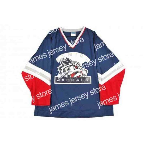 college hockey wears nik1 mens womens kids customize echl elmira jackals 74 nathan oystrick 5 steven kaunisto 100% embroidery hockey jerseys, Black
college hockey wears nik1 mens womens kids customize echl elmira jackals 74 nathan oystrick 5 steven kaunisto 100% embroidery hockey jerseys, Black
