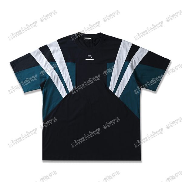 xinxinbuy men designer destroyed tee t shirt panelled paris letters embroidery short sleeve cotton women blue apricot black oversize xs-l, Black;brown
xinxinbuy men designer destroyed tee t shirt panelled paris letters embroidery short sleeve cotton women blue apricot black oversize xs-l, Black;brown