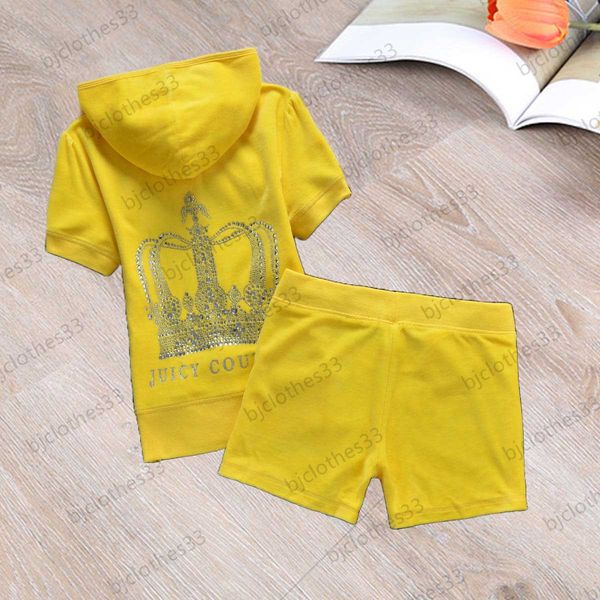 juicy tracksuit designer womens two piece pant drill crown short sleeves hooded elastic waist loose shorts casual sports style women clothi, White
juicy tracksuit designer womens two piece pant drill crown short sleeves hooded elastic waist loose shorts casual sports style women clothi, White