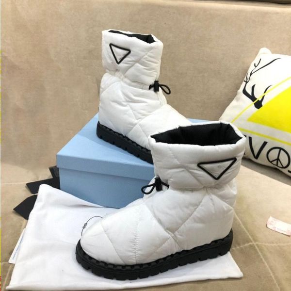 blow padded ski boot cold weather shoes winter warm quilted nylon ankle snow boots luxury designer fashion eiderdown non-slip half boot, Black
blow padded ski boot cold weather shoes winter warm quilted nylon ankle snow boots luxury designer fashion eiderdown non-slip half boot, Black