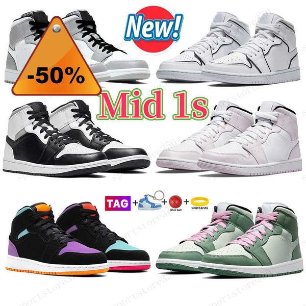 og jumpman 1 1s mid basketball shoes designer shoe retro men women outdoor sport sneakers light smoke grey barely rose banned digital pink, Black
og jumpman 1 1s mid basketball shoes designer shoe retro men women outdoor sport sneakers light smoke grey barely rose banned digital pink, Black