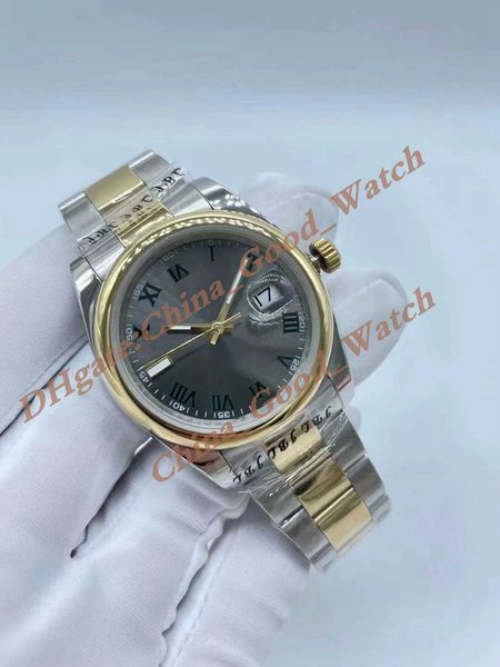 36mm watches for men watch men's automatic movement steel jubilee bracelet roman number wristmatches sapphire crystal christmas gifts o, Slivery;brown
36mm watches for men watch men's automatic movement steel jubilee bracelet roman number wristmatches sapphire crystal christmas gifts o, Slivery;brown