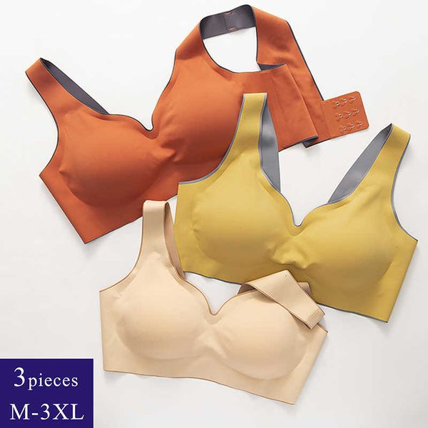 3pcs/set thai latex underwear two colors matched women thin no steel ring ultra-light gather sports vest sleep bra with hooks, Red;black
3pcs/set thai latex underwear two colors matched women thin no steel ring ultra-light gather sports vest sleep bra with hooks, Red;black