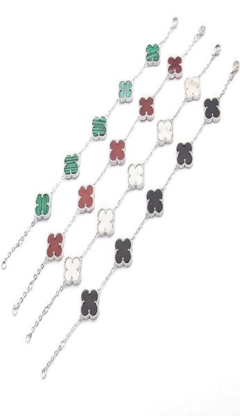 fashion womens luxury designer chain bracelet fourleaf clover cleef bracelets 18k gold bracelets7855948, Black
fashion womens luxury designer chain bracelet fourleaf clover cleef bracelets 18k gold bracelets7855948, Black