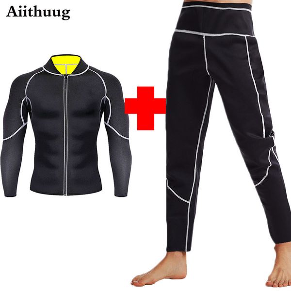 waist tummy shaper aiithuug slim sets sauna suit for men sweat jacket long sleeve workout shirts zipper neoprene gym slimming body 221208
waist tummy shaper aiithuug slim sets sauna suit for men sweat jacket long sleeve workout shirts zipper neoprene gym slimming body 221208
