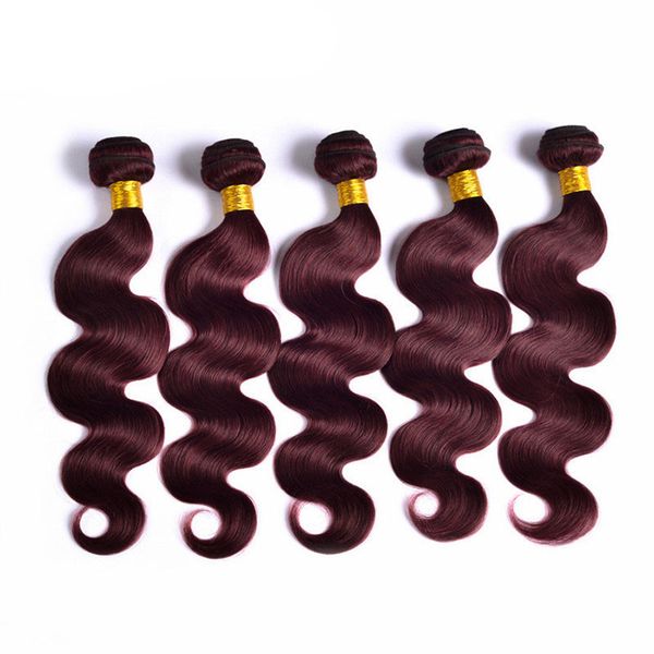 weave bundles 99j# malaysian indian peruvian virgin hair dark red color human hair bundle brazilian body wave hairs, Black
weave bundles 99j# malaysian indian peruvian virgin hair dark red color human hair bundle brazilian body wave hairs, Black