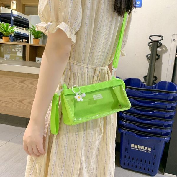 shoulder bags cute girl's transparent hand carrying pocket south korean one daily versatile pvc jelly crossbody fashion trend
shoulder bags cute girl's transparent hand carrying pocket south korean one daily versatile pvc jelly crossbody fashion trend