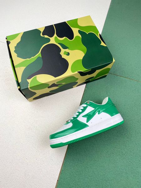 bapestas stas sk8 men casual shoes outdoor fashion patent leather low-sneakers size36-45
bapestas stas sk8 men casual shoes outdoor fashion patent leather low-sneakers size36-45