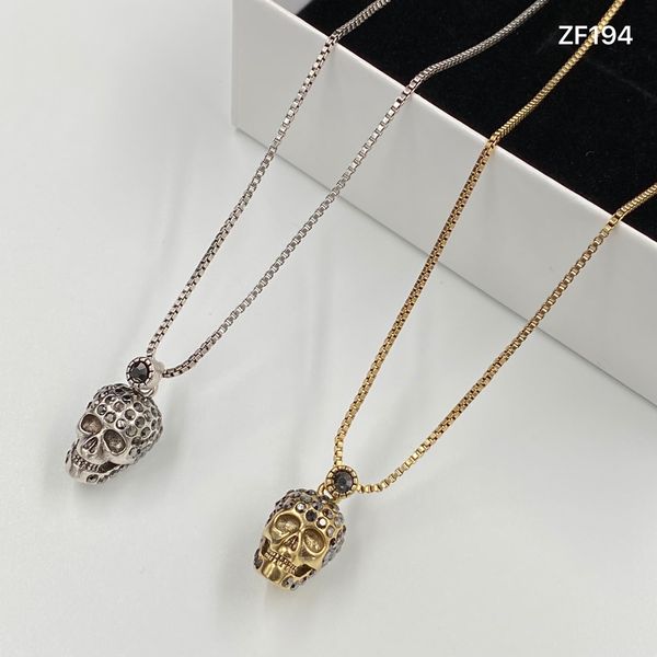 proud personality retro skull pendant necklace vintage hiphop rock punk skeleton heads chain necklaces for men women lovers jewelry gifts mn, Silver
proud personality retro skull pendant necklace vintage hiphop rock punk skeleton heads chain necklaces for men women lovers jewelry gifts mn, Silver