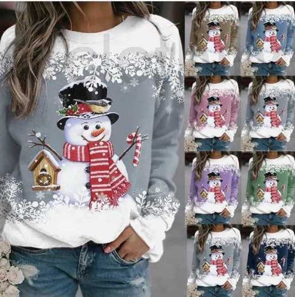 women's t-shirt designer 2022 new snowman print long sleeve casual loose t blood girl 83dz, White
women's t-shirt designer 2022 new snowman print long sleeve casual loose t blood girl 83dz, White