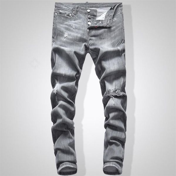 grey jeans men slim fit denim solid color hip hop streetwear biker jeans men's long pants213y, Blue
grey jeans men slim fit denim solid color hip hop streetwear biker jeans men's long pants213y, Blue