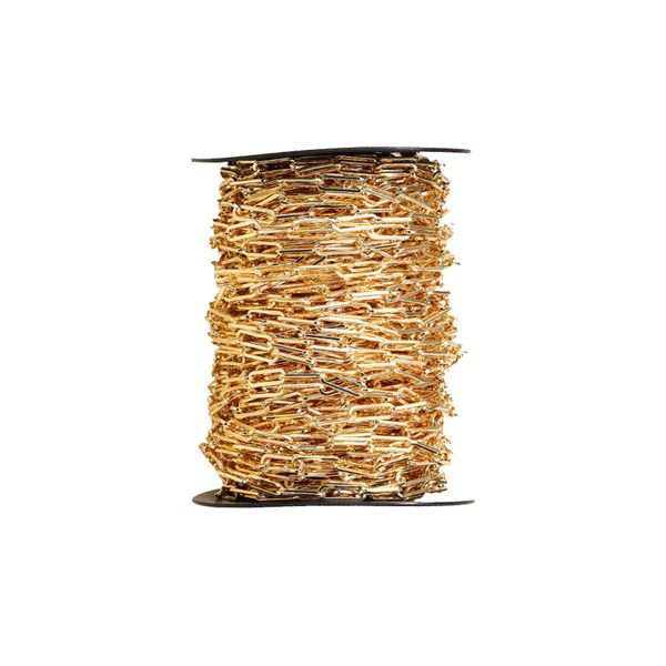 18k gold plated rectangle cable chins 5mm solid color paperclip chain for women jewelry making supplies, Silver
18k gold plated rectangle cable chins 5mm solid color paperclip chain for women jewelry making supplies, Silver