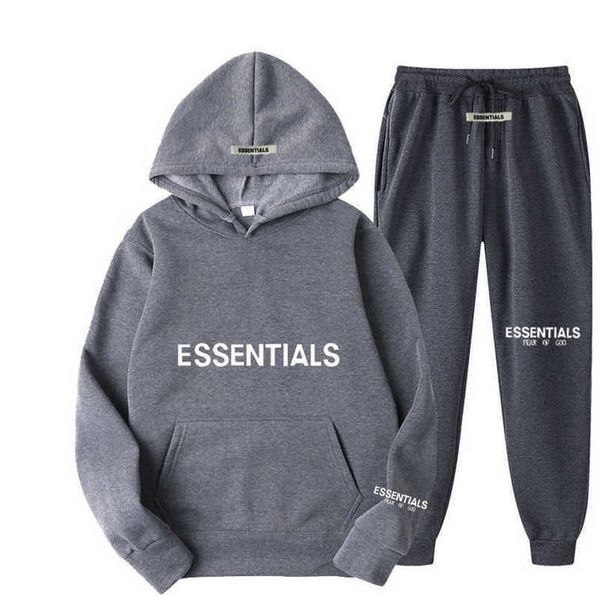 men's luxury essentials tracksuits sweatshirt letter hoodies fashion men women sportswear 2 piece pants suit hooded sweater casual pul, Gray
men's luxury essentials tracksuits sweatshirt letter hoodies fashion men women sportswear 2 piece pants suit hooded sweater casual pul, Gray