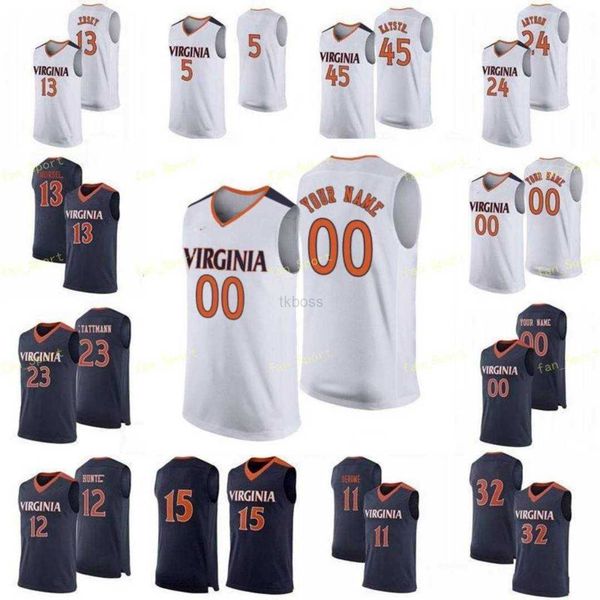 college basketball wears ncaa virginia cavaliers basketball jersey 11 ty jerome 12 chase coleman de'andre hunter 13 grant kersey morsel, Black
college basketball wears ncaa virginia cavaliers basketball jersey 11 ty jerome 12 chase coleman de'andre hunter 13 grant kersey morsel, Black