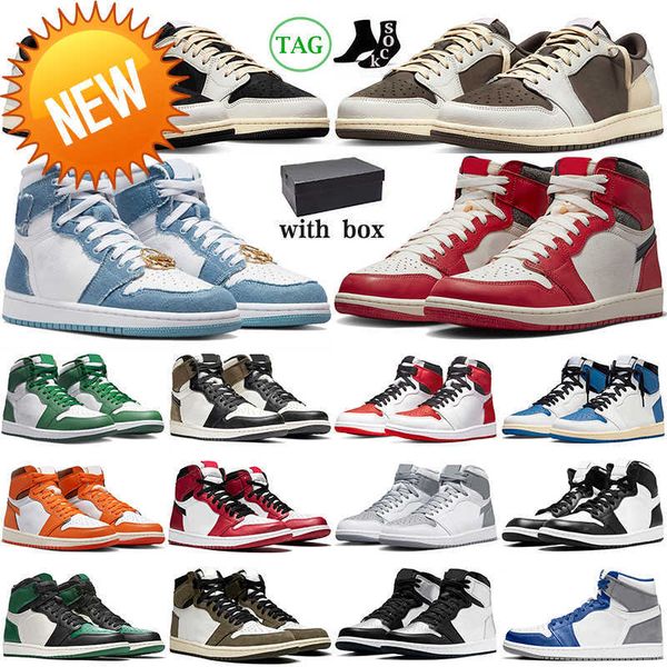 2023 with box 1 retro basketball shoes jumpman 1s lows lost and found reverse mocha fragment denim university blue bred patent mens trainers
2023 with box 1 retro basketball shoes jumpman 1s lows lost and found reverse mocha fragment denim university blue bred patent mens trainers