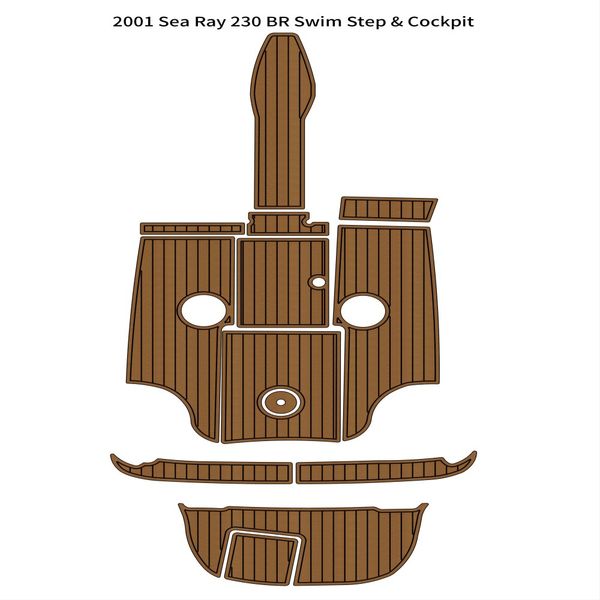 2001 sea ray 230 br swim platform cockpit pad boat eva foam teak deck floor mat
2001 sea ray 230 br swim platform cockpit pad boat eva foam teak deck floor mat