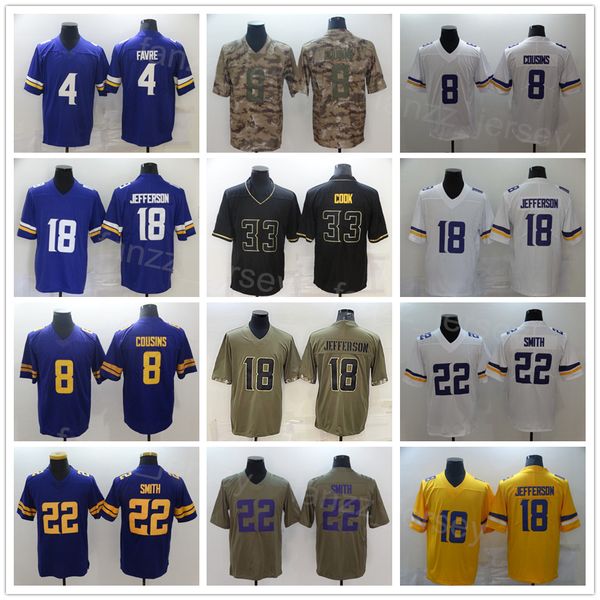 men football 18 justin jefferson jersey 8 kirk cousins 22 harrison smith 33 dalvin cook 4 brett favre team purple white black yellow army gr, Black;red
men football 18 justin jefferson jersey 8 kirk cousins 22 harrison smith 33 dalvin cook 4 brett favre team purple white black yellow army gr, Black;red