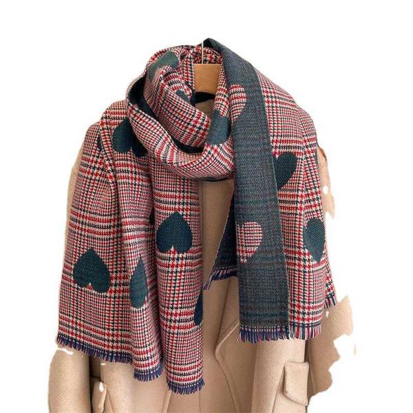 scarves hat glove set scarf 2022 autumn and winter new cashmere women's thickened long love checker warm collar versatile shawl, Blue;gray
scarves hat glove set scarf 2022 autumn and winter new cashmere women's thickened long love checker warm collar versatile shawl, Blue;gray