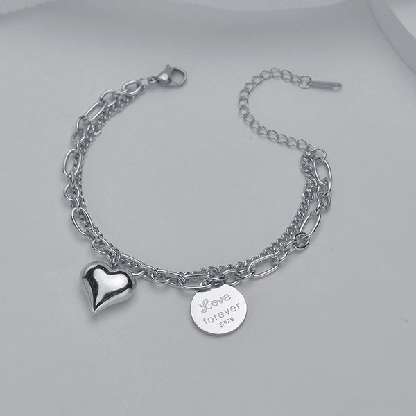 h bracelet designer for women jewelry bangle ice out custom chain woman jewellery lady charm fashion simple stainless steel love circle plat, Golden;silver
h bracelet designer for women jewelry bangle ice out custom chain woman jewellery lady charm fashion simple stainless steel love circle plat, Golden;silver
