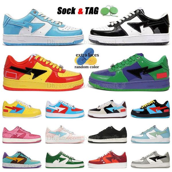 a bapess casual sk8 bapestars shoes grey black bapestas baped stas color camo combo pink green abc pastel blue with laces up platform sneake
a bapess casual sk8 bapestars shoes grey black bapestas baped stas color camo combo pink green abc pastel blue with laces up platform sneake