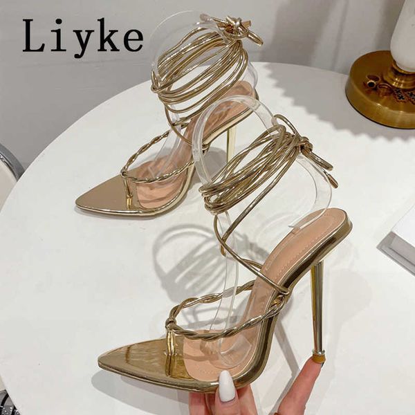 sandals liyke pointed toe metal thin high heels gold sandals women summer fashion ankle lace-up wedding dress shoes sandalias mujer t221209, Black
sandals liyke pointed toe metal thin high heels gold sandals women summer fashion ankle lace-up wedding dress shoes sandalias mujer t221209, Black