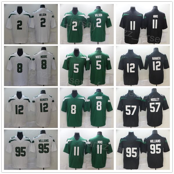 men football 8 elijah moore jersey 11 denzel mims 5 mike white 57 cj mosley 2 zach wilson 95 quinnen williams 12 joe namath team black green, Black;red
men football 8 elijah moore jersey 11 denzel mims 5 mike white 57 cj mosley 2 zach wilson 95 quinnen williams 12 joe namath team black green, Black;red