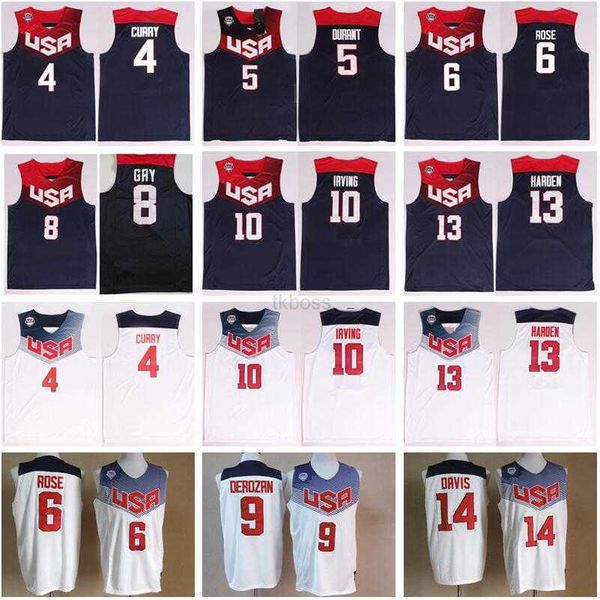 college basketball wears 2023 usa basketball jersey dream team eleven 4 stephen curry 5 thompson 6 derrick rose 10 kyrie irving james harden, Black
college basketball wears 2023 usa basketball jersey dream team eleven 4 stephen curry 5 thompson 6 derrick rose 10 kyrie irving james harden, Black