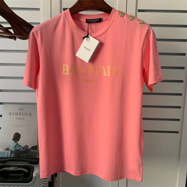 balmain mens fashion brand t shirt womens round neck print shoulder clasp tees designer size s-xl, White;black
balmain mens fashion brand t shirt womens round neck print shoulder clasp tees designer size s-xl, White;black