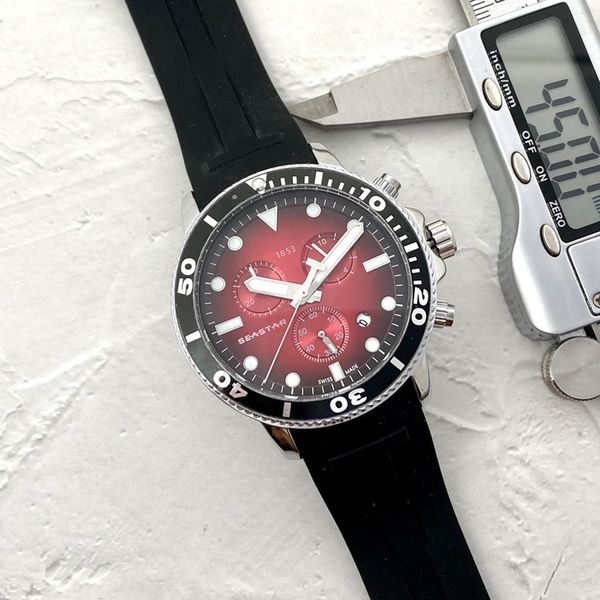 wristwatches for men 2022 new mens watches 42mm diameter all dial work quartz watch seastar 1853 luxury brand chronograph cloc1975, Slivery;brown
wristwatches for men 2022 new mens watches 42mm diameter all dial work quartz watch seastar 1853 luxury brand chronograph cloc1975, Slivery;brown