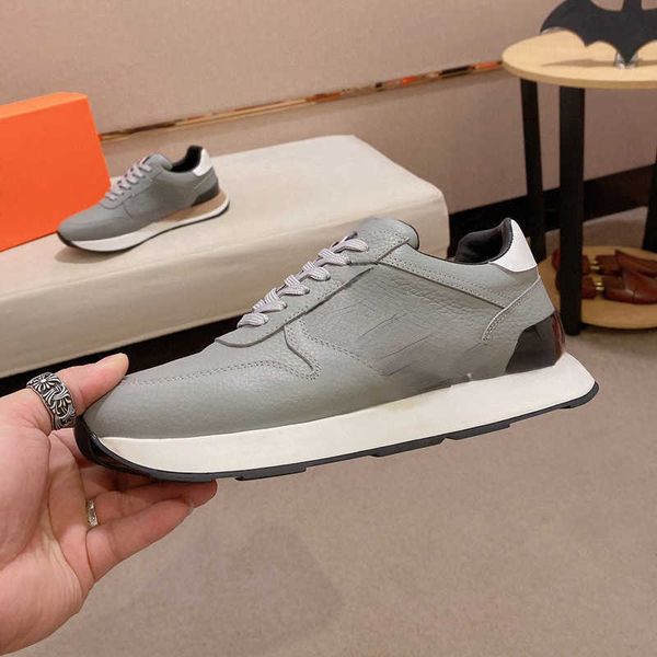brand casual shoes designer design breathable board round toe flat heel leather comfortable low fashion high-end shoes, Black
brand casual shoes designer design breathable board round toe flat heel leather comfortable low fashion high-end shoes, Black