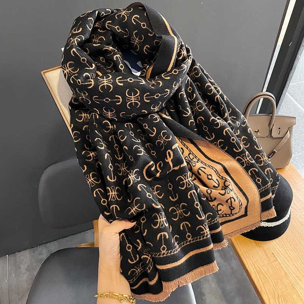 scarves hat glove set scarf 2022 new autumn ladi luxury cashmere shawl reversible soft fashion warm winter women, Blue;gray
scarves hat glove set scarf 2022 new autumn ladi luxury cashmere shawl reversible soft fashion warm winter women, Blue;gray
