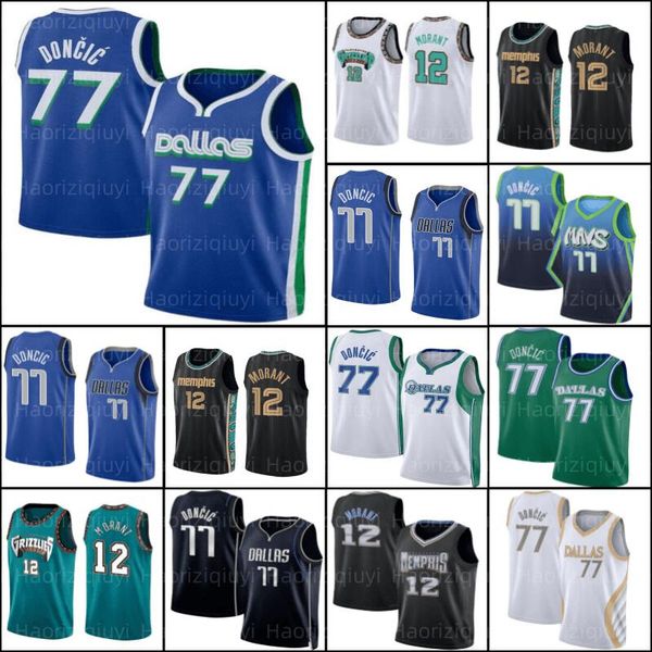 12 ja morant dalla maverick luka doncic jersey basketball 77 2022 memphises city mark grizzlie fans shirt green white jerseys, Black;red
12 ja morant dalla maverick luka doncic jersey basketball 77 2022 memphises city mark grizzlie fans shirt green white jerseys, Black;red