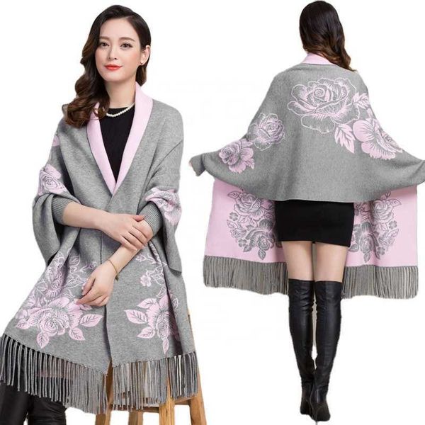 scarves hat scarf glove suit shawl tassel fashion pashmina winter embroidery women's thick long sleeved cashmere, Blue;gray
scarves hat scarf glove suit shawl tassel fashion pashmina winter embroidery women's thick long sleeved cashmere, Blue;gray