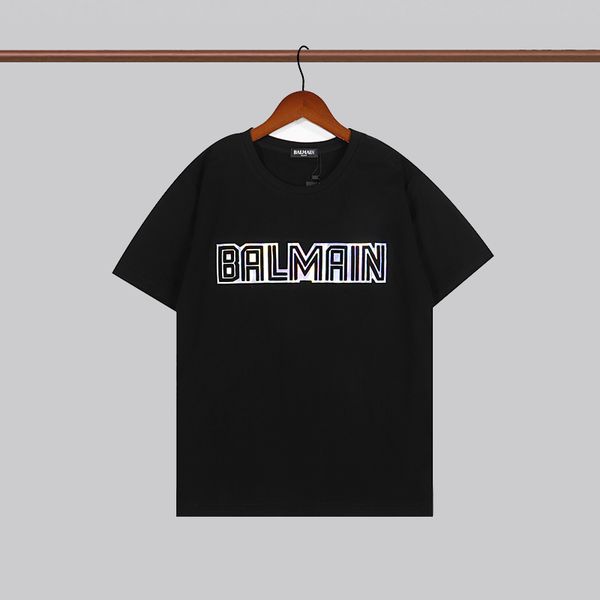 balmain mens fashion brand t shirt womens round neck print color letter black tees designer size s-xl, White;black
balmain mens fashion brand t shirt womens round neck print color letter black tees designer size s-xl, White;black