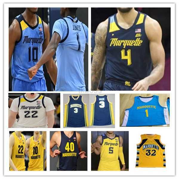 college basketball wears custom ncaa marquette golden mu basketball jersey butler wade justin lewis darryl morsell kam jones stevie mitchell, Black
college basketball wears custom ncaa marquette golden mu basketball jersey butler wade justin lewis darryl morsell kam jones stevie mitchell, Black