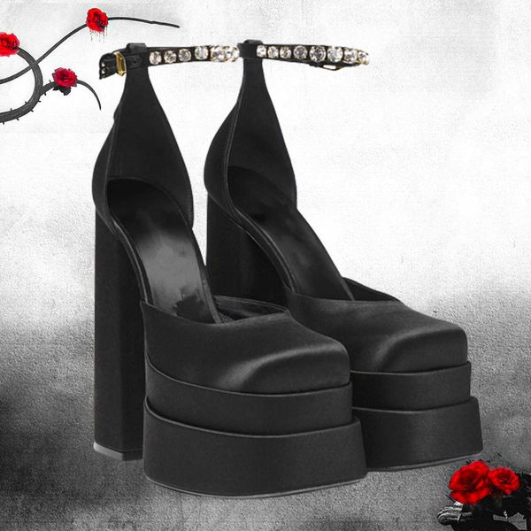 sandals gigifox luxury brand plus size 43 trendy block high heels platform elegant party wedding women's summer sandals shoes t221209, Black
sandals gigifox luxury brand plus size 43 trendy block high heels platform elegant party wedding women's summer sandals shoes t221209, Black