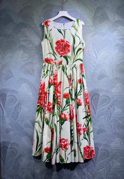 runway dresses dress fashion slim fit rose print sleeveless round neck medium long 2023 spring summer new women's clothing, Black
runway dresses dress fashion slim fit rose print sleeveless round neck medium long 2023 spring summer new women's clothing, Black