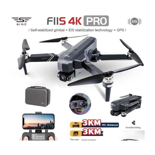 Aircraft Electric/Rc Sjrc F11S 4K Pro 5G Wifi 3Km Fpv Gps With Hd Camera 2Axis Gimbal Brushless Foldable Rc Drone Quadcopter Rtf Vs Dhwy8
Aircraft Electric/Rc Sjrc F11S 4K Pro 5G Wifi 3Km Fpv Gps With Hd Camera 2Axis Gimbal Brushless Foldable Rc Drone Quadcopter Rtf Vs Dhwy8