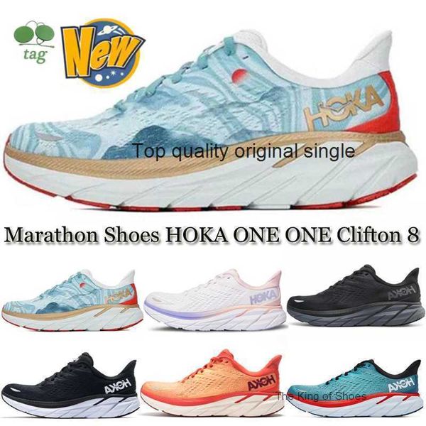 outdoor fashion women men running shoe hoka one clifton 8 real teal fiesta black white marathon training sneakers casual shoe shock
outdoor fashion women men running shoe hoka one clifton 8 real teal fiesta black white marathon training sneakers casual shoe shock