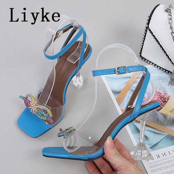 sandals liyke fashion square toe clear high heels sandals women crystal butterfly-knot designer transparent shoes black t221209
sandals liyke fashion square toe clear high heels sandals women crystal butterfly-knot designer transparent shoes black t221209