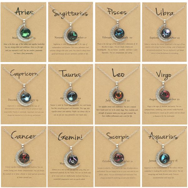 silver plated 12 constellation horoscope astrology necklace for women zodiac moontime gem stone symbol pendent necklaces lovers jewelry gift
silver plated 12 constellation horoscope astrology necklace for women zodiac moontime gem stone symbol pendent necklaces lovers jewelry gift