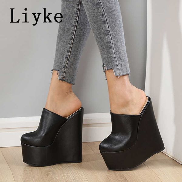 sandals liyke 2022 new fashion round baotou slip-on platform pumps women shoes slippers black high heels party dress wedge sandals lady t221
sandals liyke 2022 new fashion round baotou slip-on platform pumps women shoes slippers black high heels party dress wedge sandals lady t221
