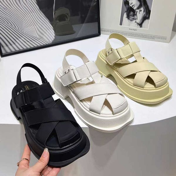 sandals fashion summer women sandals buckle strap female casual slides new 2022 shoes platform thick bottom elegant ladies flats sandal t230, Black
sandals fashion summer women sandals buckle strap female casual slides new 2022 shoes platform thick bottom elegant ladies flats sandal t230, Black