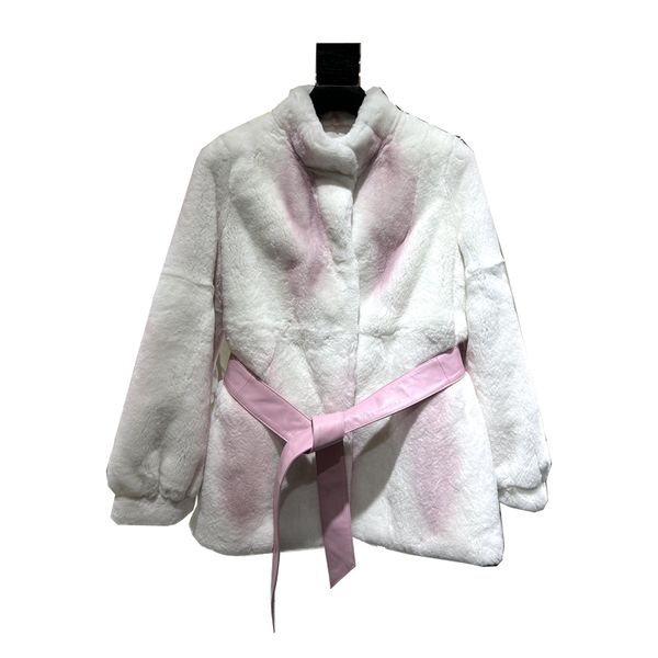 women's fur & faux fur imported beaver rabbit leather belt tie dyed noble clothing long sleeve keep warm in winter 3-color, Black
women's fur & faux fur imported beaver rabbit leather belt tie dyed noble clothing long sleeve keep warm in winter 3-color, Black