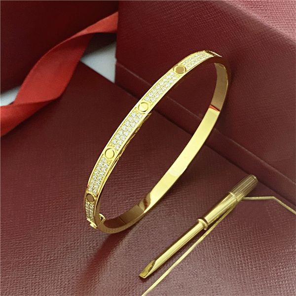 luxury charms gold bangel stainless steel silver jewelry for women screw driver design rose diamond love bangle wedding engagement screw des, Black
luxury charms gold bangel stainless steel silver jewelry for women screw driver design rose diamond love bangle wedding engagement screw des, Black